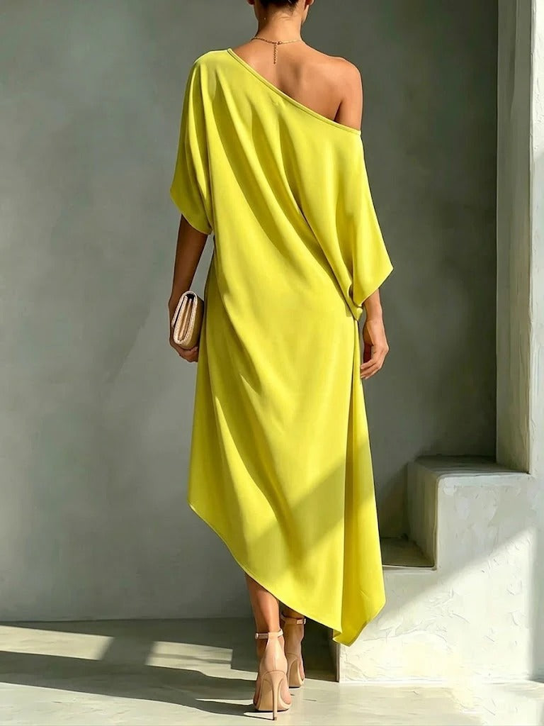 ISABELLA | Vestido Asimétrico Elegante